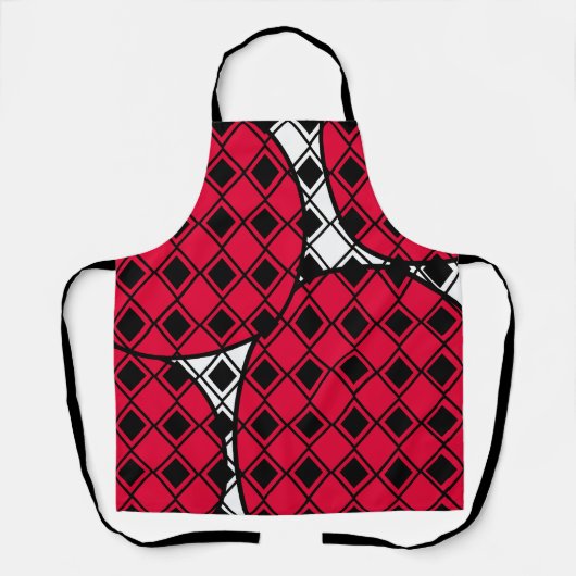 Pink Blob Harlequin Schort (Voorkant)