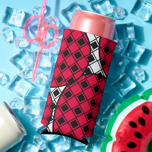 Pink Blob Harlequin Seltzer Blikjeskoeler (Insitu Zomer)