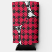 Pink Blob Harlequin Seltzer Blikjeskoeler (Voorkant)