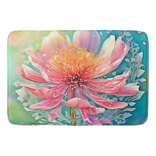Pink Bloom Butterfly Dream Badmat