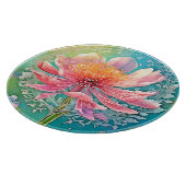 Pink Bloom Butterfly Dream Snijplank (Hoek)