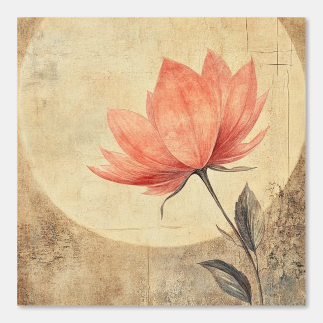 Pink Bloom & Moonlit Serenity Behang (Voorkant)