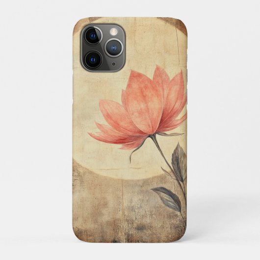 Pink Bloom & Moonlit Serenity Case-Mate iPhone Case (Achterkant)