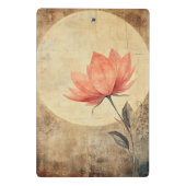 Pink Bloom & Moonlit Serenity Mini Klembord (Achterkant)