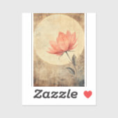 Pink Bloom & Moonlit Serenity Sticker (Vel)