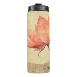 Pink Bloom & Moonlit Serenity Thermosbeker
