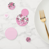 Pink Blooming Lily Confetti (Groep)