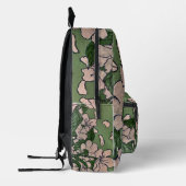 Pink Blossom Cascade  Bedrukte Rugzak (Links)