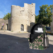 Pink Blossom Cascade Bedrukte Rugzak