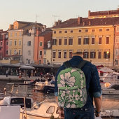 Pink Blossom Cascade Bedrukte Rugzak