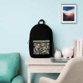 Pink Blossom Cascade Bedrukte Rugzak