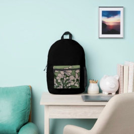 Pink Blossom Cascade Bedrukte Rugzak