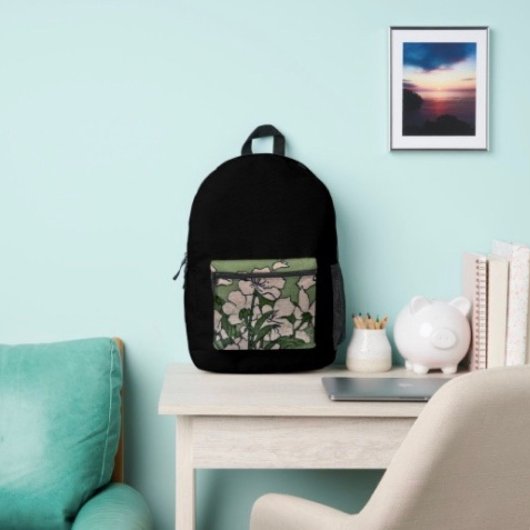 Pink Blossom Cascade Bedrukte Rugzak