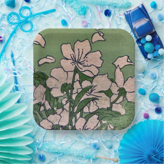 Pink Blossom Cascade Paper Bord (Feest)