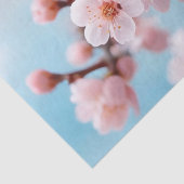 Pink Blossom Cascade  Tissuepapier (Detail)