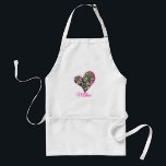 Pink Blossom Green  Apron Standaard Schort<br><div class="desc">Elevate your cooking skills with this stylish and durable Pink Blossom Magic  apron,  designed for chefs,  bakers and home cooks who want both protection and personality in the kitchen.</div>