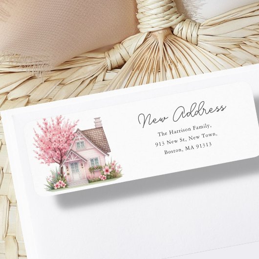 Pink Blossom House | Nieuw thuisadres Etiket
