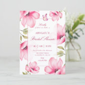 Pink blossom  kaart (Staand voorkant)