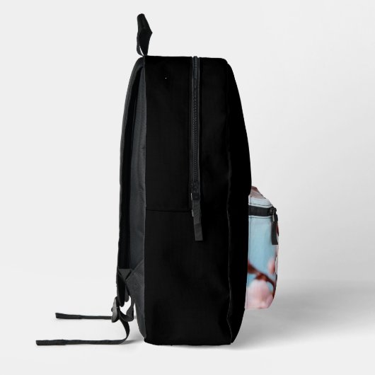 Pink Blossom Magic  Bedrukte Rugzak (Links)