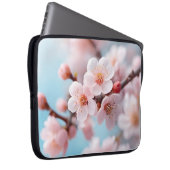 Pink Blossom Magic Electronics Bag Laptop Sleeve (Voorkant Rechts)