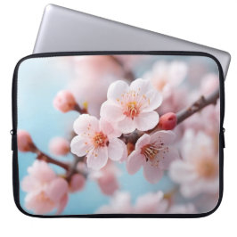Pink Blossom Magic Electronics Bag Laptop Sleeve
