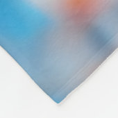 Pink Blossom Magic  Fleece Deken (Hoek)