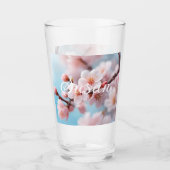 Pink Blossom Magic Glas (Voorkant)