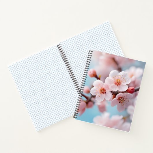 Pink Blossom Magic Notitieboek (Binnen)