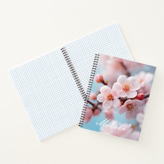 Pink Blossom Magic Notitieboek (Binnen)