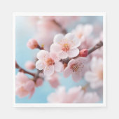 Pink Blossom Magic   Paper Napkin  Servet (Voorkant)