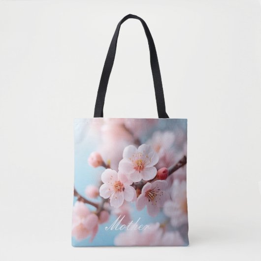 Pink Blossom Magic Tote Bag (Voorkant)