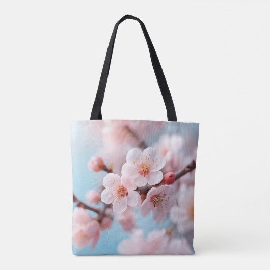 Pink Blossom Magic Tote Bag (Achterkant)
