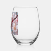 Pink Blossom Magic Wijnglas Zonder Voet (Links)