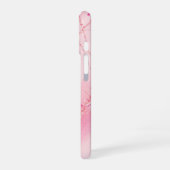 Pink Blossom Mist Phone Case iPhone 16 Hoesje (Linkerkant)