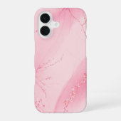 Pink Blossom Mist Phone Case iPhone 16 Hoesje (Achterkant)