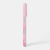 Pink Blossom Mist Phone Case iPhone 16 Hoesje (Rechterkant)
