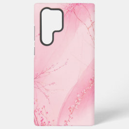 Pink Blossom Mist Phone Case Samsung Galaxy Hoesje