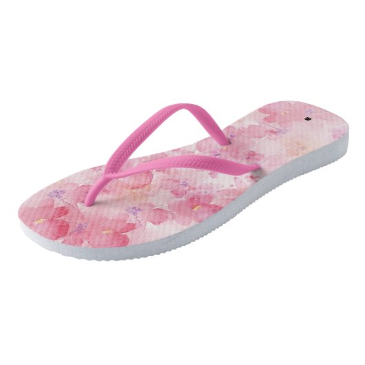 PINK BLOSSOM-Teenslippers Teenslippers (Schuin)