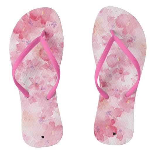 PINK BLOSSOM-Teenslippers Teenslippers (Voetbed)