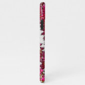 PINK BLOSSOMS OP STEM iPhone HOESJE (Rechterkant)