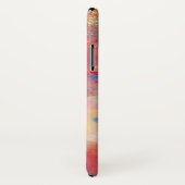 PINK BLUE ABSTRACT MET 3D RODE RUBY GEMSTONE Case-Mate iPhone CASE (Achterkant / rechts)