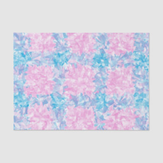 Pink Blue Abstract Seamless Pattern Tissuepapier