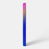 Pink Blue Gradient Rainbow Samsung Galaxy Hoesje (Linkerkant)