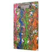 Pink, Blue, Green, Orange, Marble Artwork Klembord (Links)