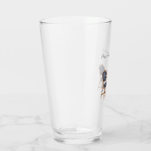 Pink Blue Paris Table Baguettes Glas (Rechts)