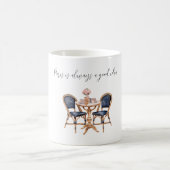 Pink Blue Paris Table Baguettes Koffiemok (Center)