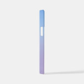 Pink, Blue Pastel Gradient Ombre Effect Phone Case iPhone Hoesje (Rechterkant)