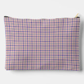 Pink Blue Plaid Classic Pattern Retro Etui (Achterkant)