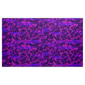 PINK BLUE SAKURA FLOWERS STOF (Yard (91,4 cm))