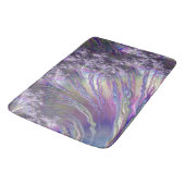 Pink Blue Yellow Frax Abstract Fine Fractal Art Badmat (Gekanteld)